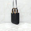 FENDI Mini Sunshine Shopper Tasche in Schwarz 159103602 [P]