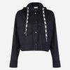 Moncler Women's Logo Patch Hooded Jacket Navy 2F00002 599MW 778 160954436 [P]