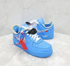 NIKE x X オフホワイト エアフォース1 ロー MCA ユニバーシティブルー 146862326 [P]