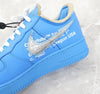 NIKE x X オフホワイト エアフォース1 ロー MCA ユニバーシティブルー 146862326 [P]