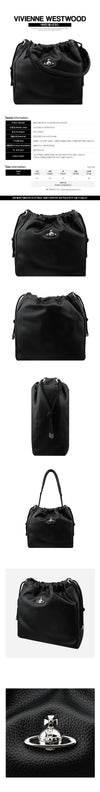Vivienne Westwood Small Bucket Bag Black 161101449 [P]
