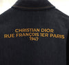 DIOR Logo gestickte Baumwoll-Denim-Reißverschlussjacke 152783499 [P]