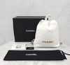 CHANEL Small Backpack White with Gold Hardware AS3859 153618057 [P]