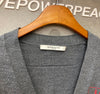 Givenchy LOVE Embroidered Wool Cardigan 15F 7519 Gray G030917 148410073 [P]