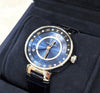 LOUIS VUITTON DABUR Dual Time Uhr 35MM 139980036 [P]