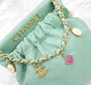 CHANEL 新品 スモール ミントラムスキン バケットバッグ AS3793 139482946 [P]