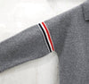 THOM BROWNE ウールカシミアコットンループバッグワークジャケット ライトグレー 146759005 [P]