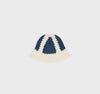 CELINE Neue Trionf Häkeln Wolle Denim Bucket Hat M 2AE0Q762X 151649995 [P]