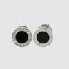 Bulgari Onyx White Gold Earrings 15745 161919051 [P]