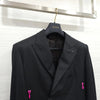 Louis Vuitton Crop Double Breasted Jacket Deep Grey 1A9UMC 160264528 [P]