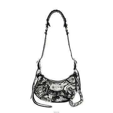 BALENCIAGA Hobo Schultertasche schwarz B1215C233 151516760 [P]