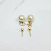 Dior Tribal Pearl Earrings 160279694 [P]