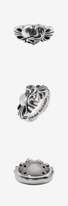 CHROME HEARTS ハート フローラル リング A8O2OKF3 159751507 [P]