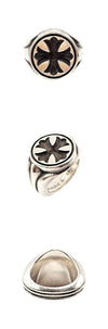 Chrome Hearts Stamp Ring 41N481GR 156702652 [P]
