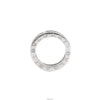 Bulgari 18k B.zero1 Ring 18K White Gold 48 Size 4mm 7247753877 76033465 [P]