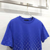 LOUIS VUITTON グラデーションブルーモノグラム半袖コットンTシャツ 160194256 [P]