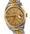 ROLEX 36mm Datejust Kombi Uhr 16233 162371522 [P]