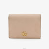 Gucci GG Marmont Wallet Leather Beige Pink 456126 155290410 [P]
