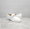 CHANEL Initial Painted Chain Loafer White G37430 156700984 [P]