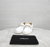 CHANEL Initial Painted Chain Loafer White G37430 156700984 [P]