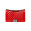 CHANEL Large Red Boy Shoulder Bag 70785 162856609 [P]