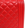 CHANEL Large Red Boy Shoulder Bag 70785 162856609 [P]
