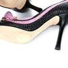 DSQUARED2 6504 BLACK Pumps mit lila Innenfutter 162545206 [P]