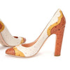 DSQUARED2 Ostrichleder Plateau-Pumps 6505 162545204 [P]