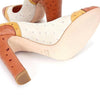 DSQUARED2 Ostrichleder Plateau-Pumps 6505 162545204 [P]