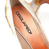 DSQUARED2 Ostrichleder Plateau-Pumps 6505 162545204 [P]