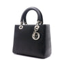 Dior Black Leather Cannage Medium Tote Bag and Shoulder Bag PEB44551 152894096 [P]