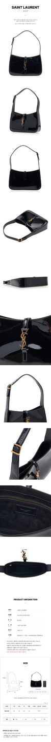 Saint Laurent Shiny Hobo Bag 91441041 [P]