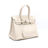 HERMES Togo Creme Birkin 30 Damen Tote Bag 35455 152894635 [P]