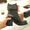 GUCCI Matelassé Damenstiefel 719849 AAA5W Leder Schwarz Luxus Damenschuhe 129137350 [P]