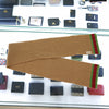 GUCCI Dreistreifen Schal aus Wolle Camel 763783 4KAB1 9866 129184518 [P]