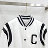 CELINE ロゴパッチクロップバージョンバイカー秋冬ジャケット 36 2W803227R 5788 163158534 [P]
