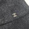 CHANEL グレー カシミア バケットハット S 3107 163158447 [P]