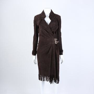 Tom ford Suede Long Jacket 124407
