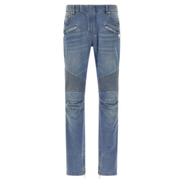 Balmain Denim Slim Fit Biker Pants 143520624