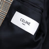 Celine Houndstooth Check Double Breasted Wool Women's Jacket 2V47D038N 152898515 [P]