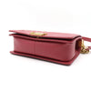 CHANEL ボーイラムスキンシェブロンミディアムフラップチェーンショルダーバッグ A67086 152894113 [P]