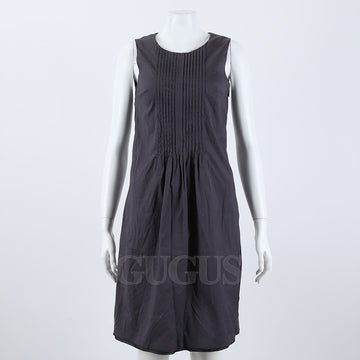 JIL SANDER Navy ärmelloses Kleid 124381