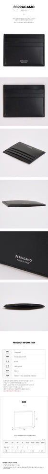 Salvatore Ferragamo Men's Credit Card Wallet 152756594 [P]