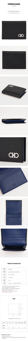 Salvatore Ferragamo Gancini Card Case 152837389 [P]