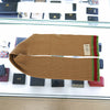 GUCCI Dreistreifen Schal aus Wolle Camel 763783 4KAB1 9866 129184518 [P]