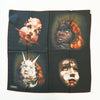 Burberry Silk Scarf 80403361 Black Print 142719408 [P]