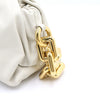Bottega Veneta White Leather Gold Chain Shoulder Bag 620230 152893317 [P]