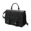 Gucci Black Leather Silver Tone Logo Medium Buckle Men's Briefcase Tote Bag and Shoulder Bag 794911 152892903 [P]