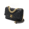 CHANEL ブラックラージフラップチェーンショルダーバッグ AS1161 19 152892817 [P]