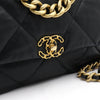 CHANEL ブラックラージフラップチェーンショルダーバッグ AS1161 19 152892817 [P]